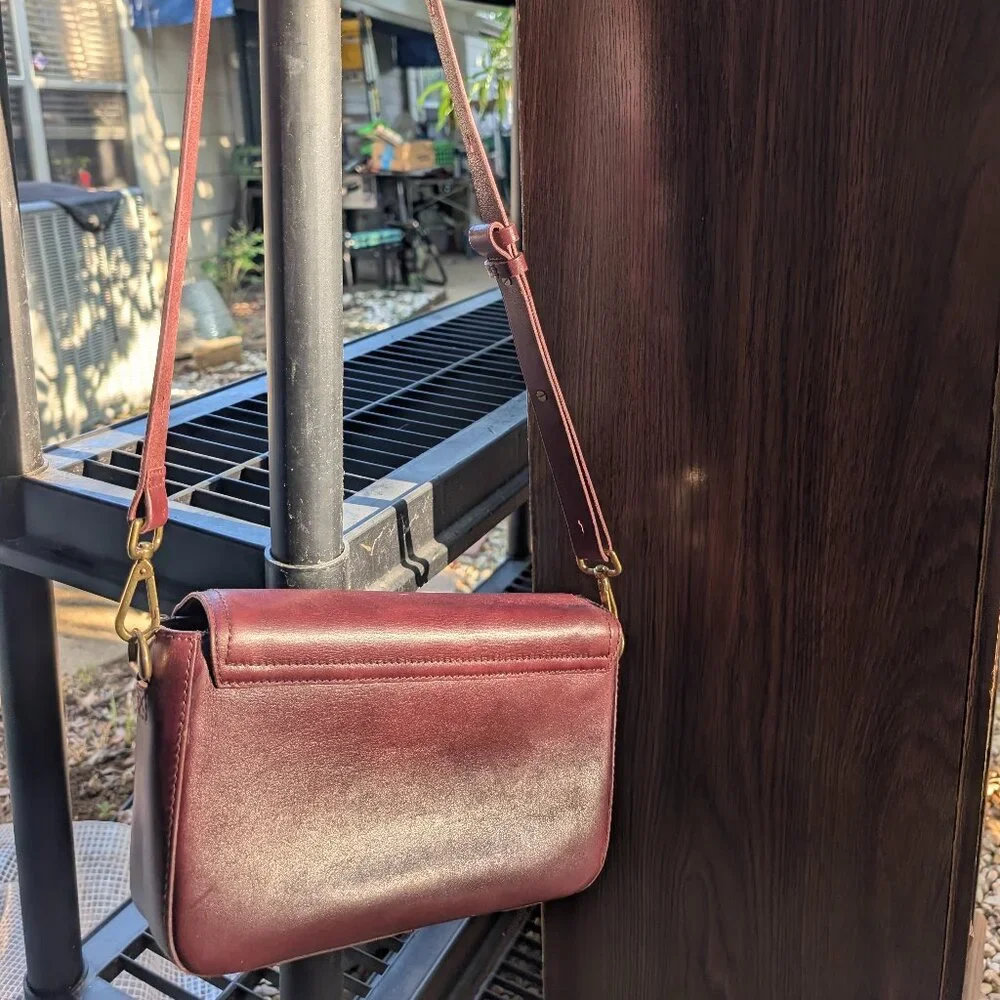 Madewell burgundy crossbody